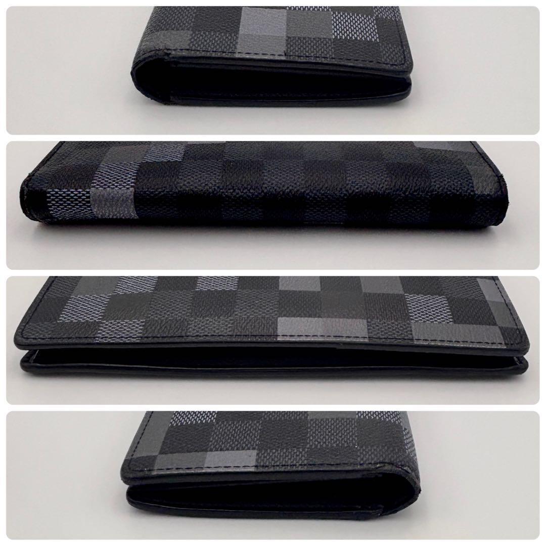 ルイヴィトン ポルトフォイユ ブラザ ダミエ グラフィット ピクセル　長財布