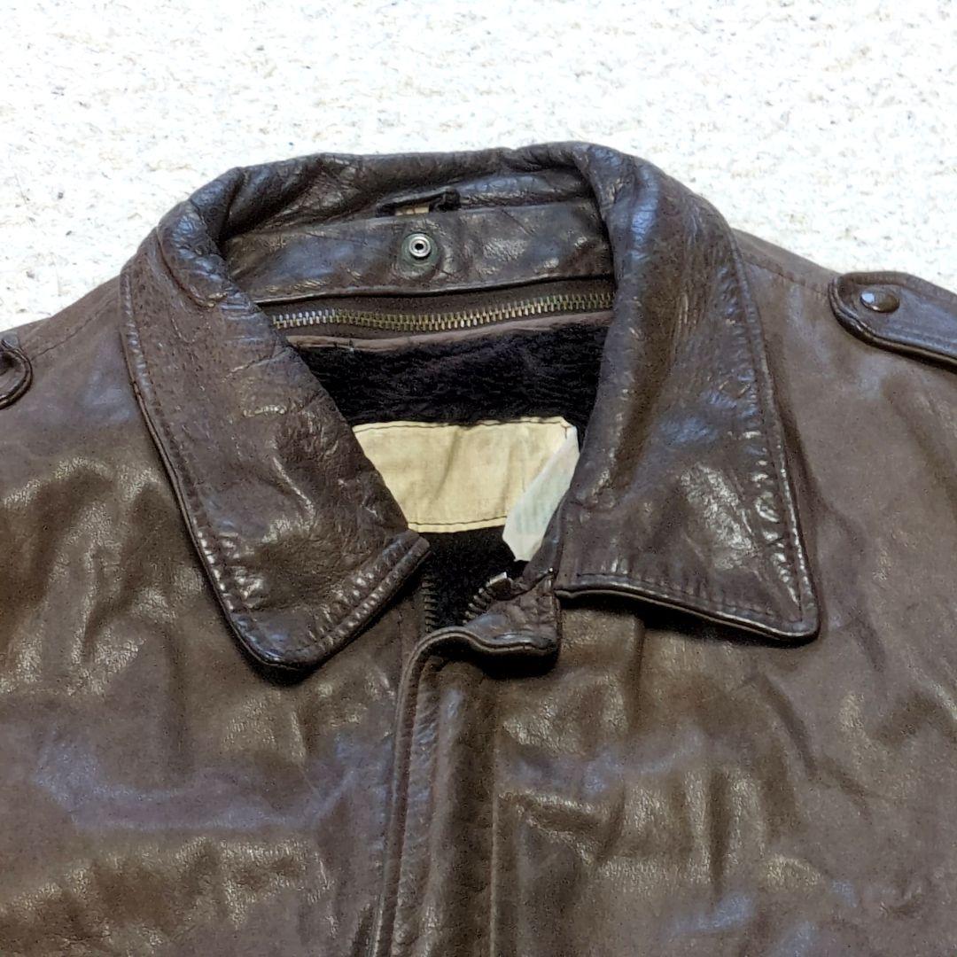 値下げ中2-2 90s古着VINTAGEレザージャケット　ライナー付き