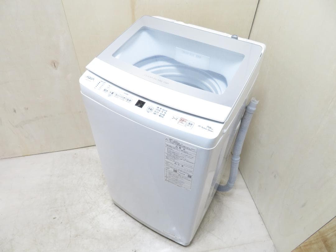 AQUA アクア 2024年製 全自動洗濯機 7.0kg AQW-P7P