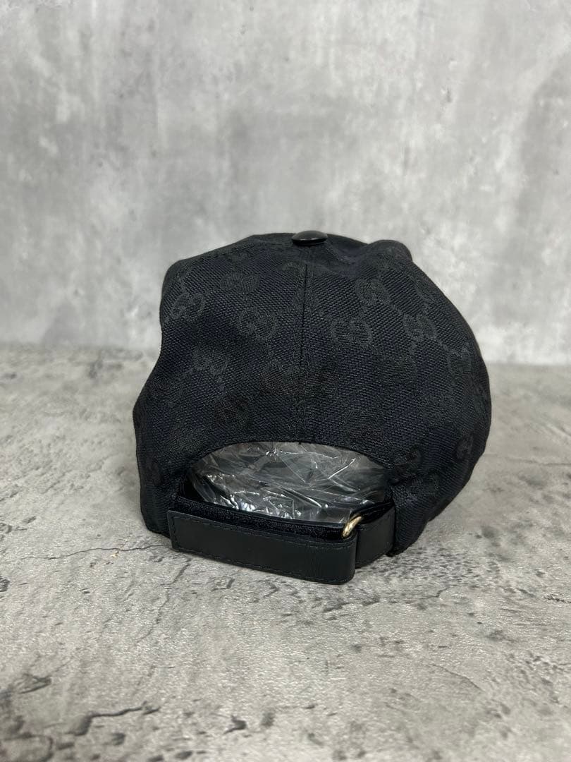 GUCCI グッチ ベースボールキャップ 58cm ブラック