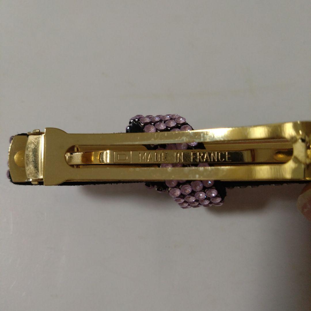 acca アマレッティ　バレッタ　ラベンダーディライト　8cm金具 限定