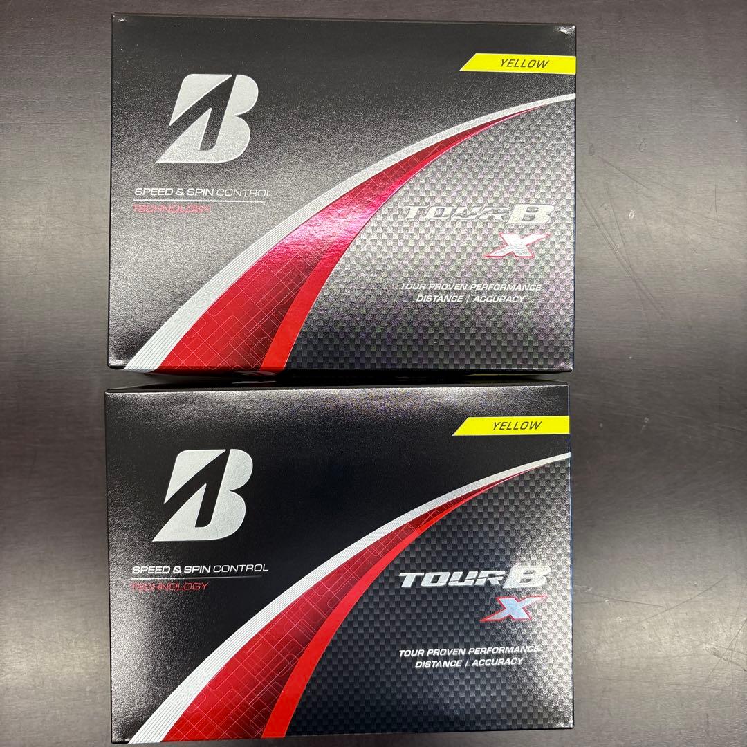 ブリヂストン TOUR B X イエロー 2ダース