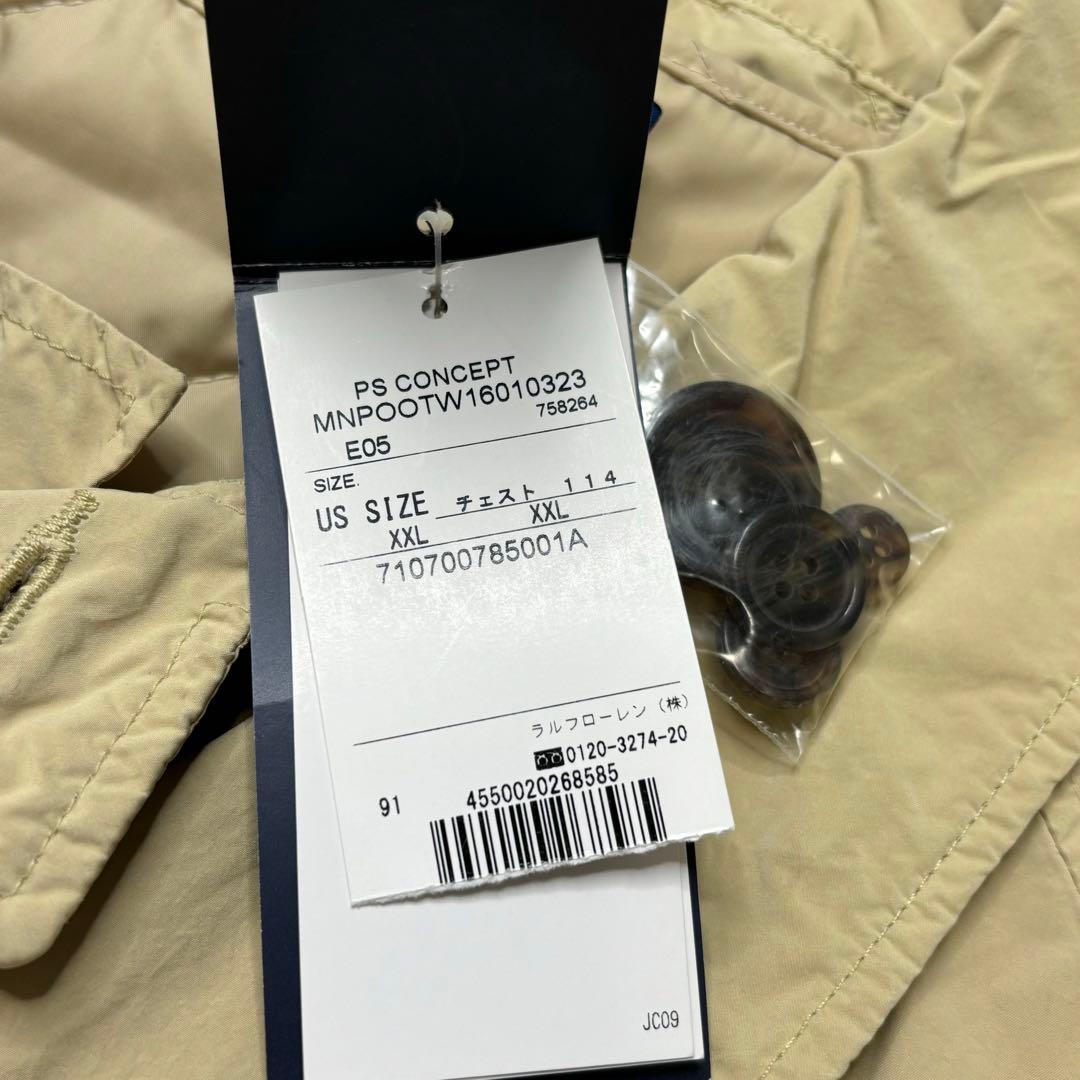 【新品未使用】ポロラルフローレン 中綿ライナー付き コート XXL