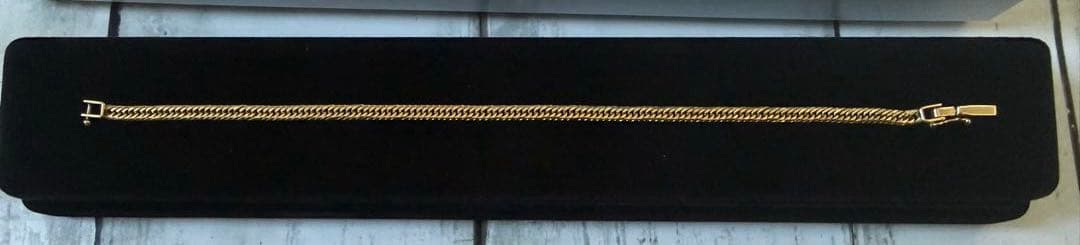 k18 喜平　8面トリプル　ブレス18cm 5g 1月24日17時までの出品