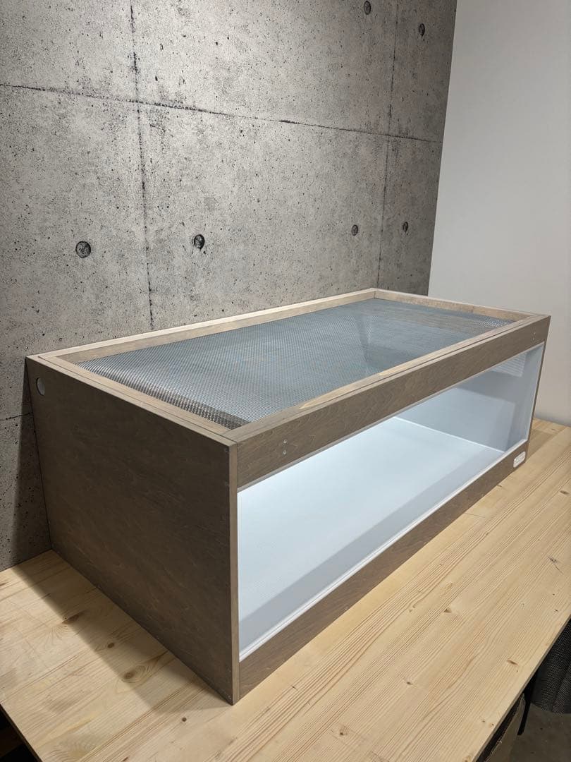 Nia【OKACAGE】爬虫類ケージ　1200×600×450 防水