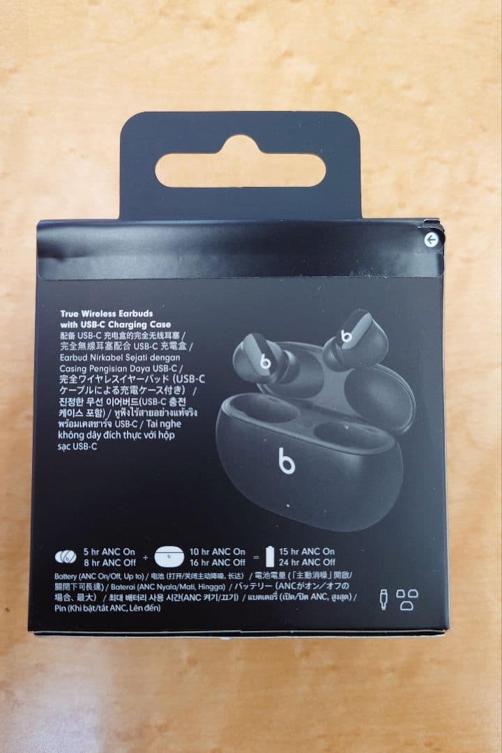 新品・未使用 Beats Studio Buds ノイズキャンセリング ブラック