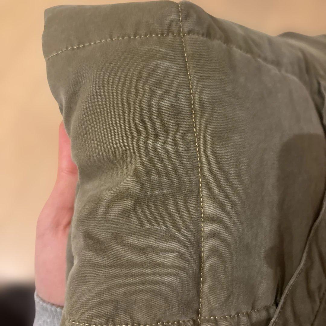 Liberaiders キルティングジャケットベスト　コットン　カーキ　XL