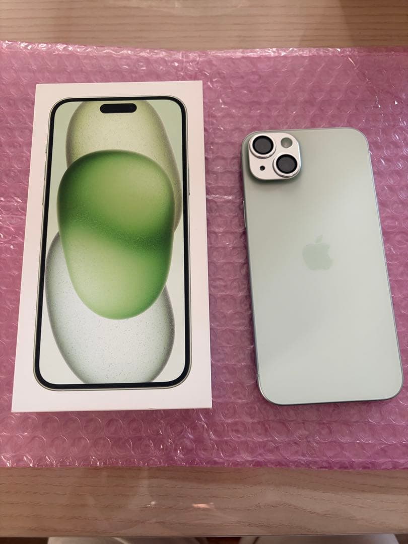 iPhone 15 Plus 128GB SIMフリー グリーン 電池83%