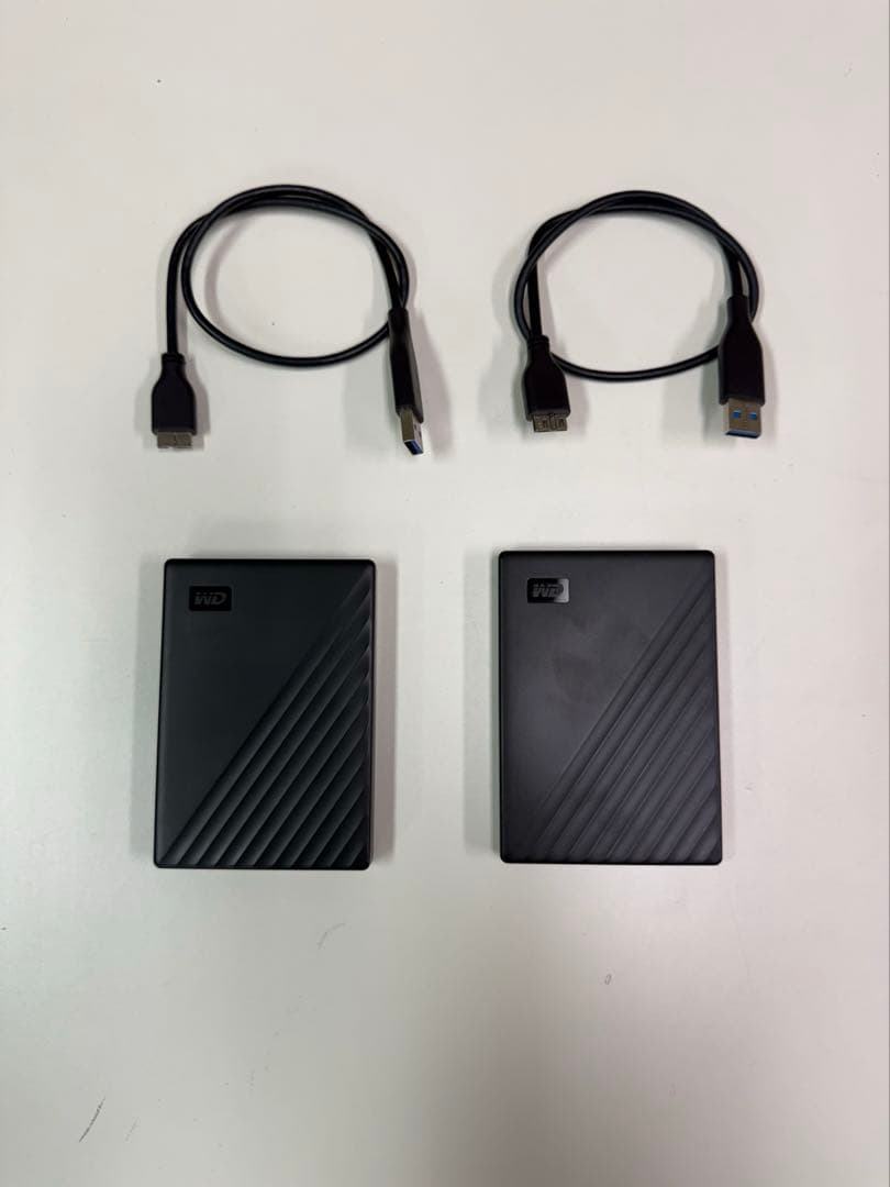 マ*サ様 WD My Passport 2TB 外付けハードディスク 2個セット