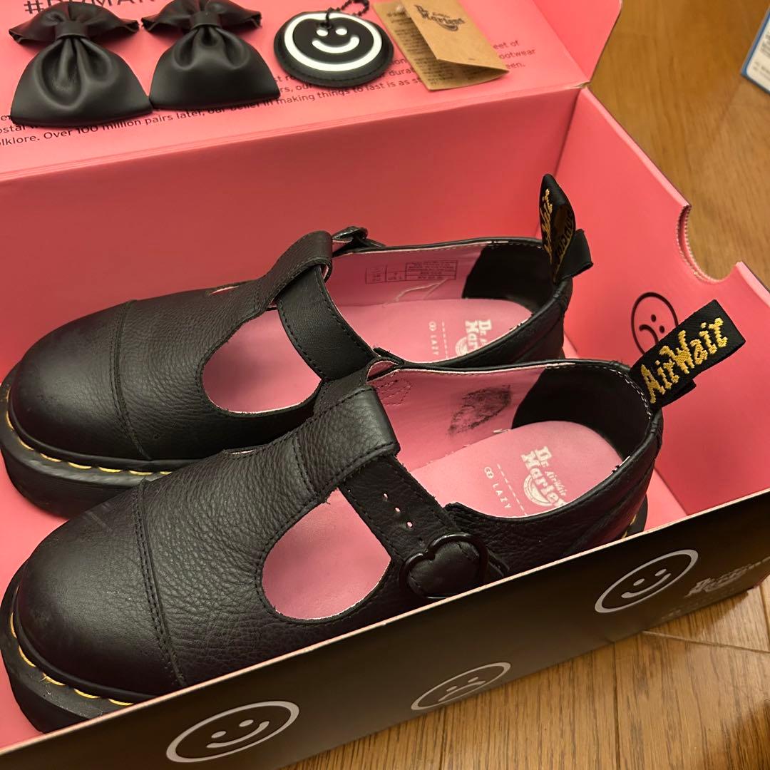 【UK5】ドクターマーチン LAZY OAF コラボ 厚底