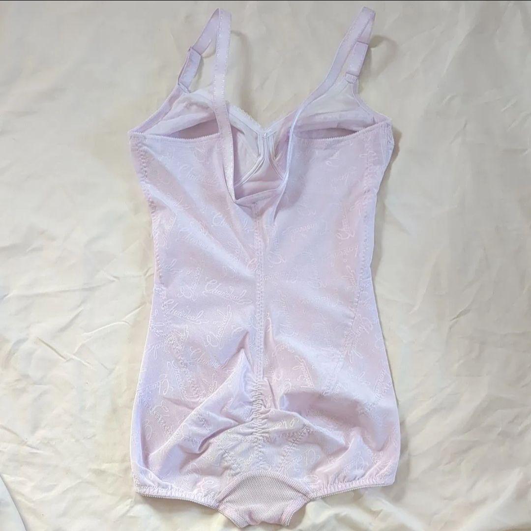 新品 シャンデール ボディスーツ ピオニーパープル D75