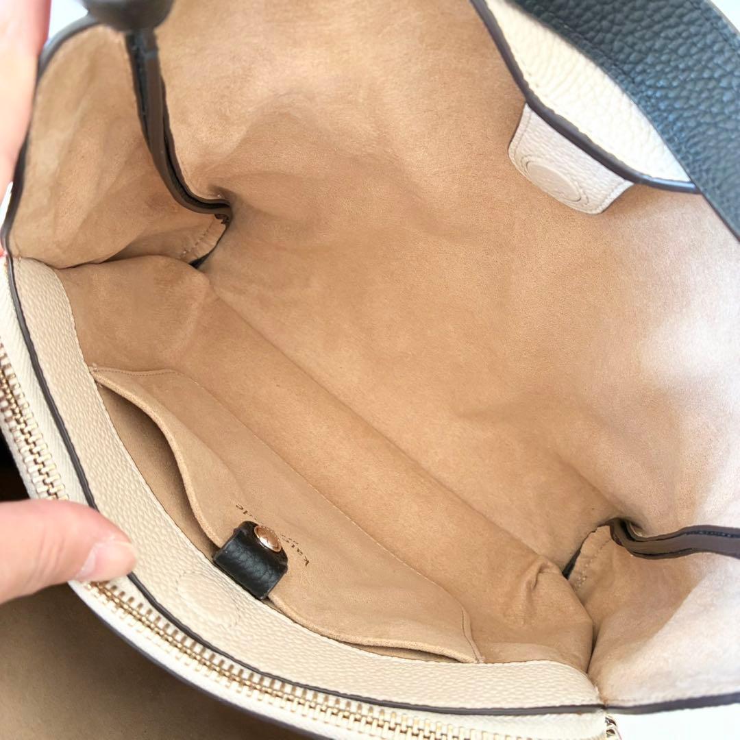 【極美品】kate spade 2way ハンドバッグ ノット カラーブロック