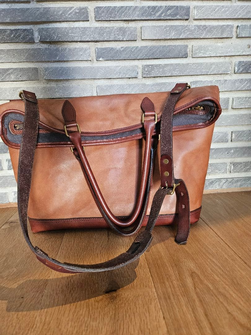 vasco/ ブラウン レザートートバッグ/グランメゾン東京