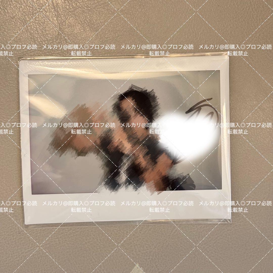 TREASURE 韓国限定　特典　ハルト　ポラロイド　直筆サイン入り　当選