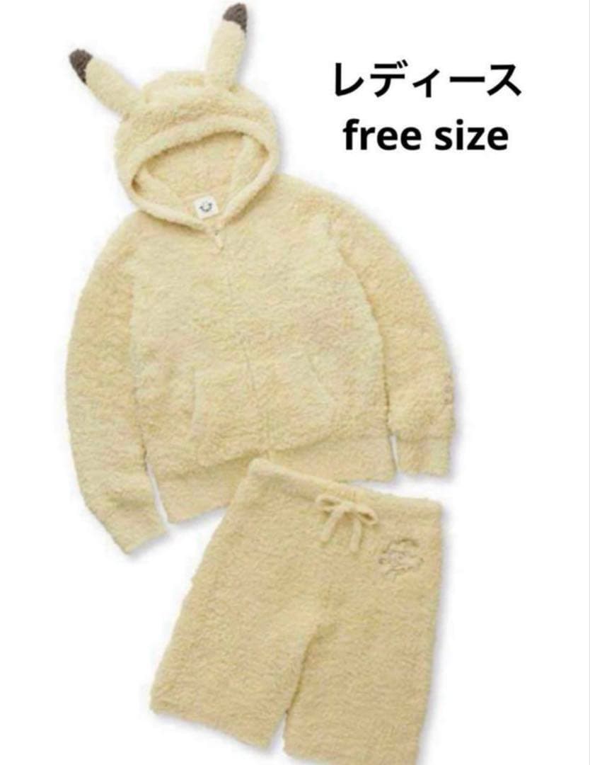 【新品未使用タグ付き】ジェラートピケ ポケモンスリープ　ピカチュウ レディース