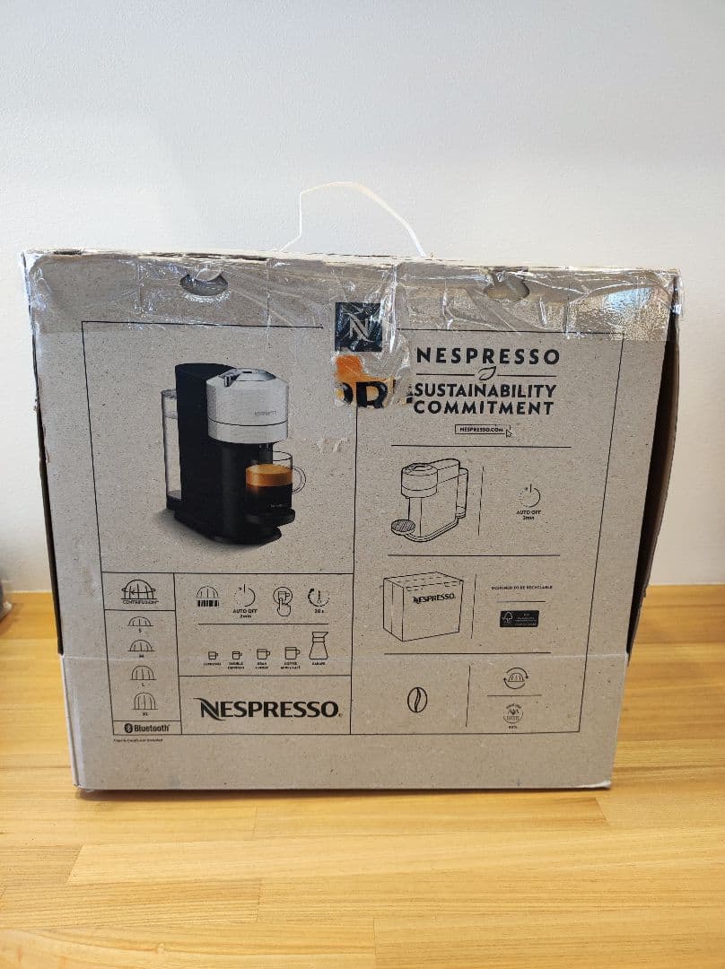 Nespresso Vertuo Next エスプレッソマシン GDV1-WH