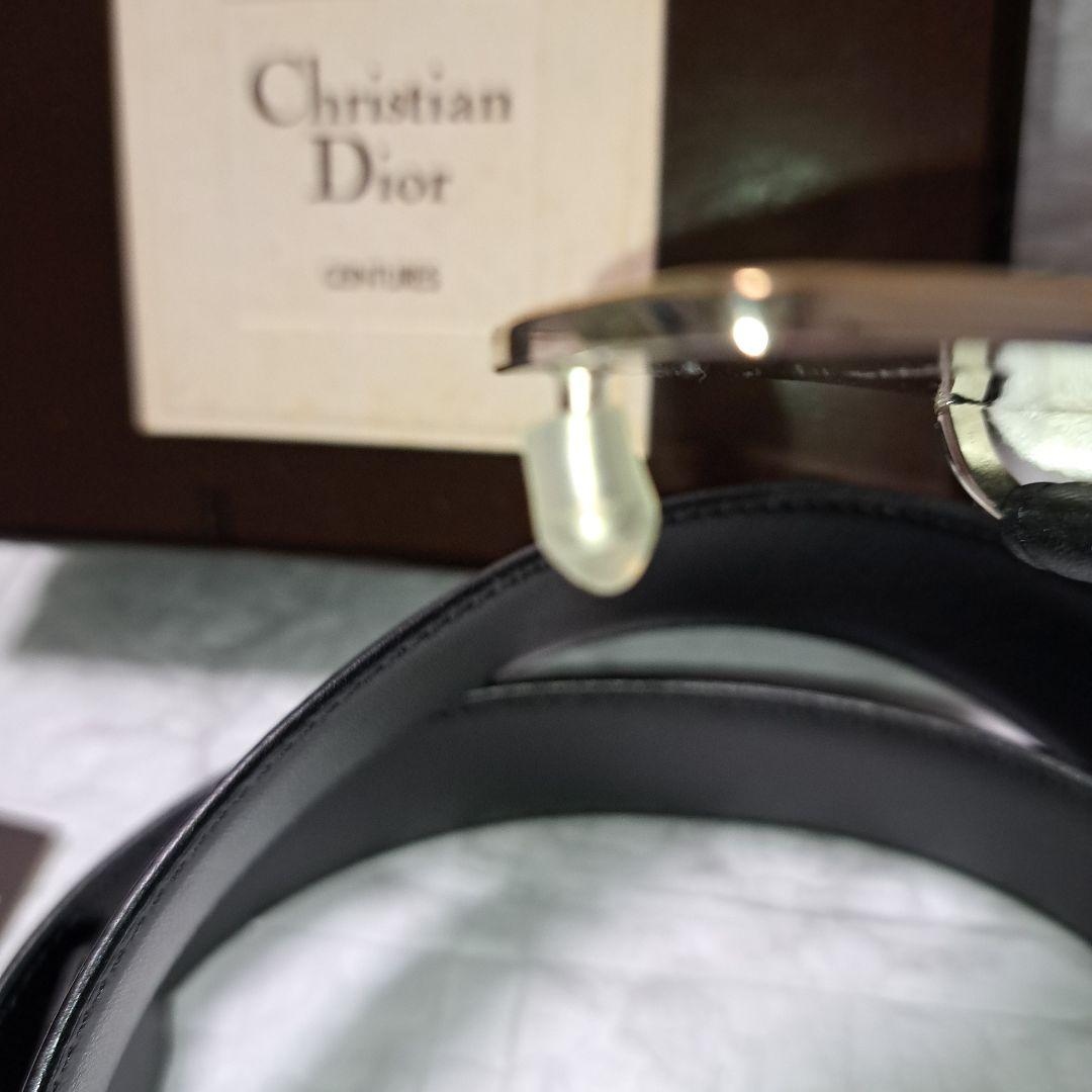 ✨️新品未使用✨️Christian Dior ディオール黒 ベルト専用 箱付