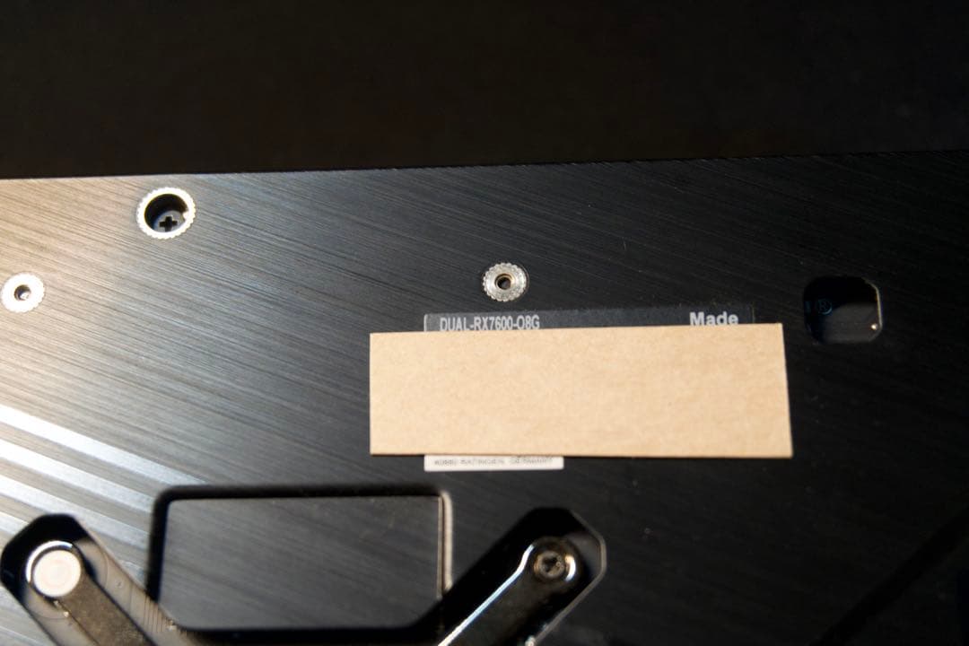 グラフィックボード・グラボ・ビデオカード ASUS RADEON RX7600