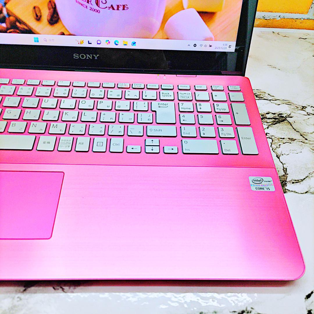 レアなピンク❣️タッチパネルノートパソコン❤️爆速SSD❤️メモリ8G・i5☘️