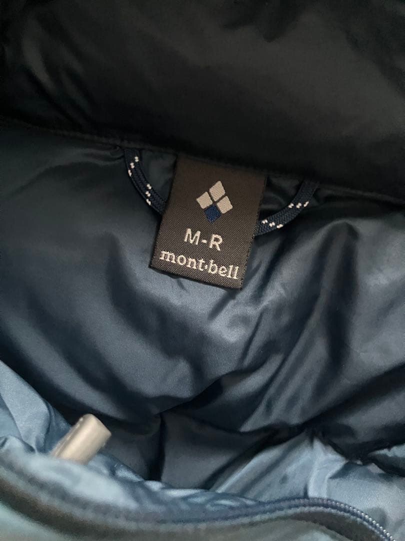 mont-bell ネージュダウンパーカ M-Rサイズ ブルー