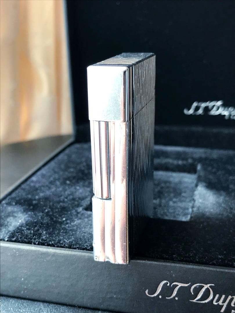 開閉音 良い音　デュポン　ガスライター　波模様　ギャッツビー　ライン2s