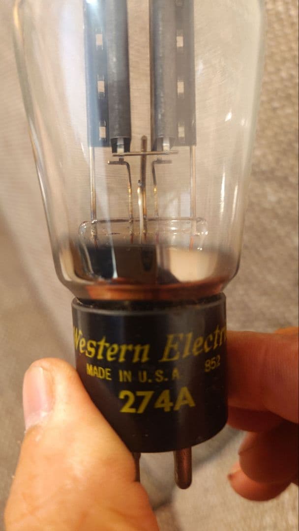 N*s様 Western Electric 274A 真空管