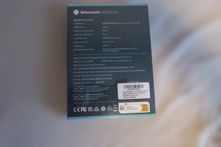 Yottamaster YK20 Mini 2TB 外付けSSD