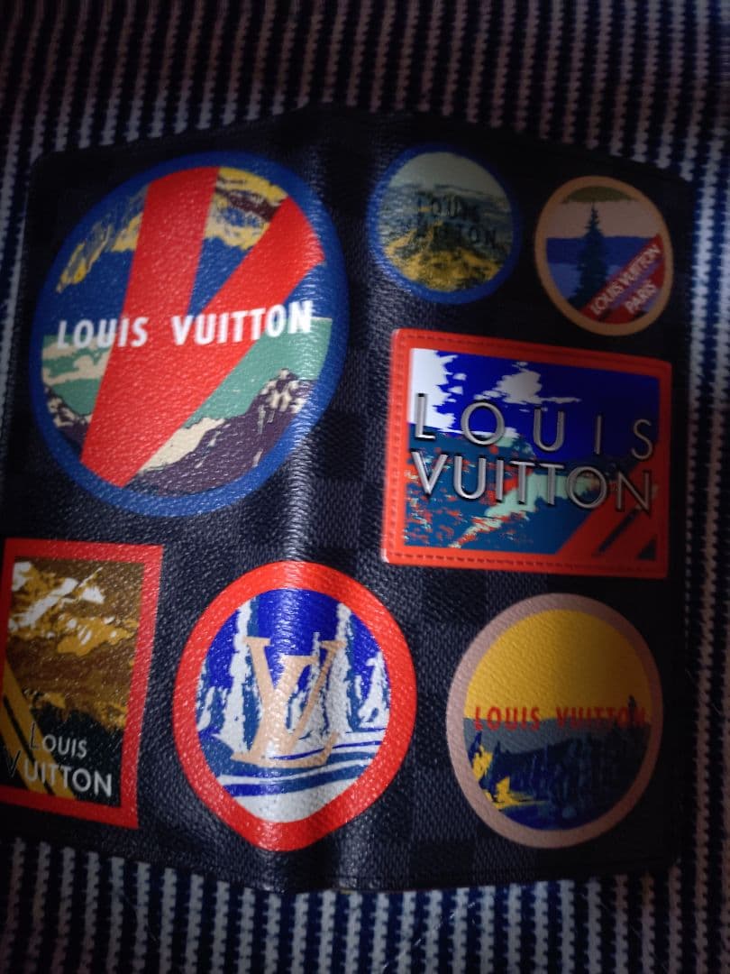 LOUIS VUITTON/ダミエグラフィットアルプス中古良品長財布！