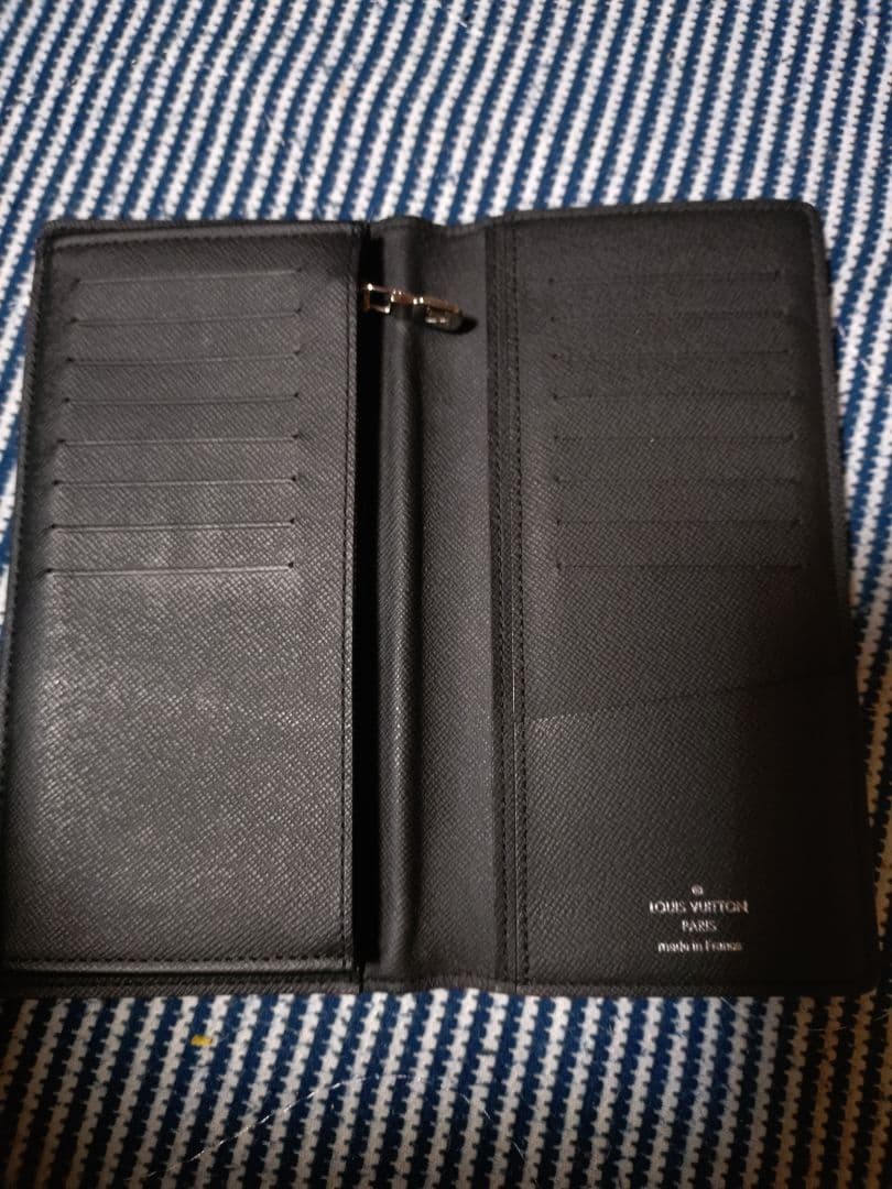 LOUIS VUITTON/ダミエグラフィットアルプス中古良品長財布！