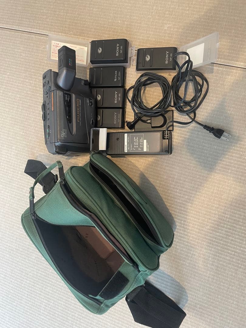 ビデオカメラ fujix hi8 fh128f