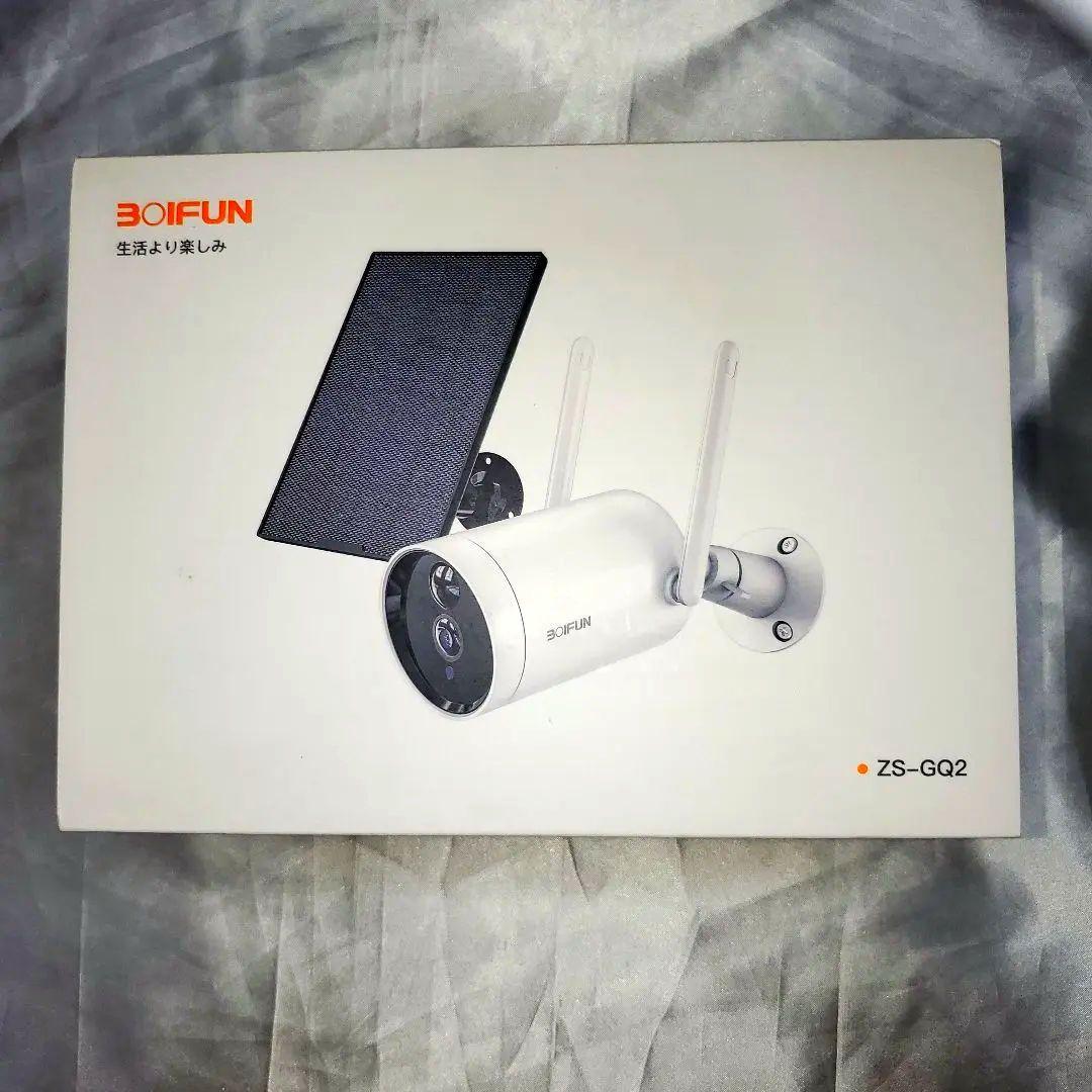 防犯カメラ 屋外 ソーラー ワイヤレス WIFI 監視カメラ