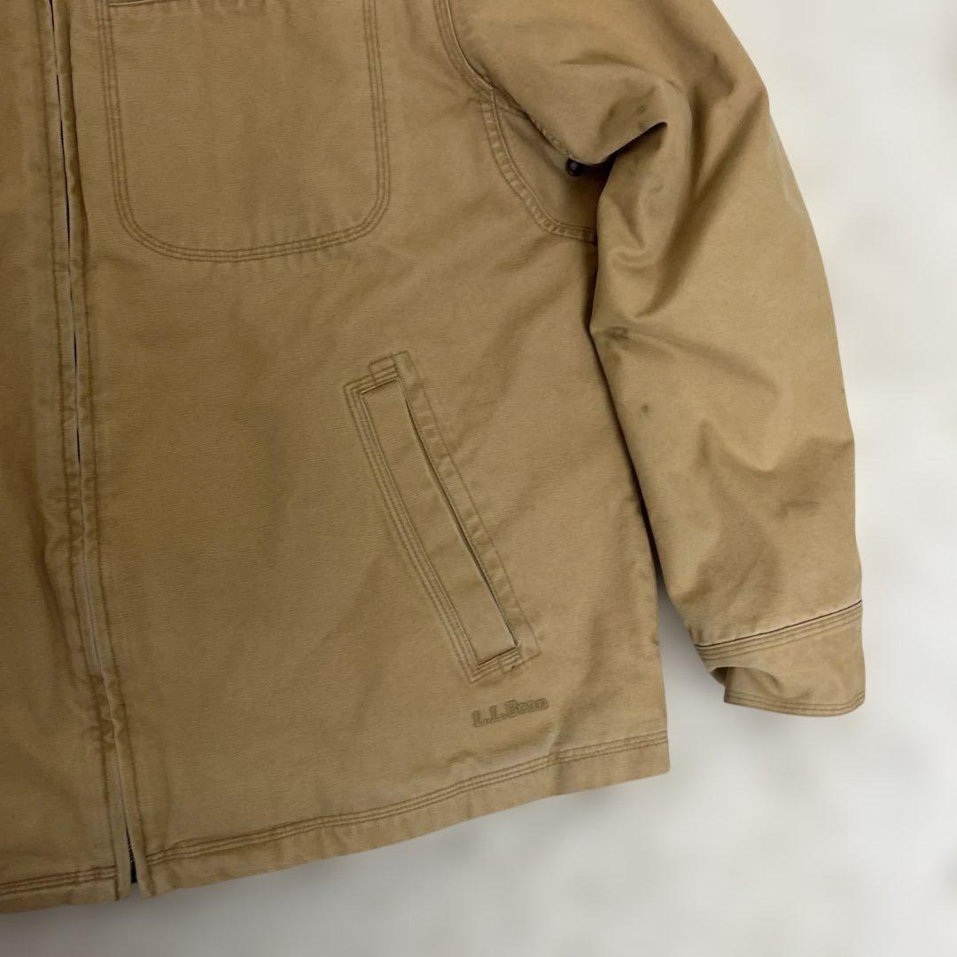 【希少】エルエルビーン　ダック　ジャケット　カタディンアイアンワークス　ベージュ