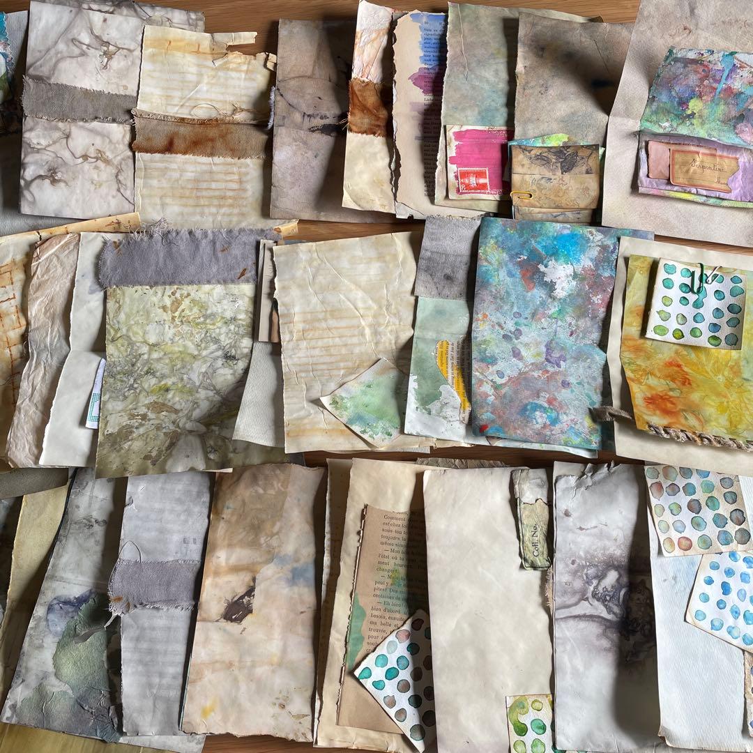 庭の本棚　 「襤褸の本12〜路地裏の本〜」 アートブック　ジャンクジャーナル