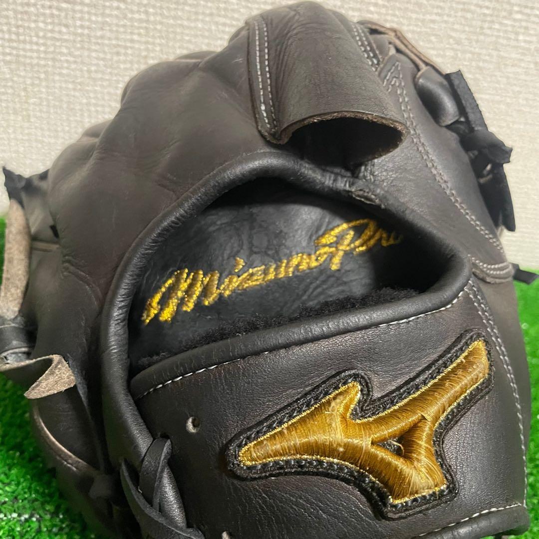 ミズノプロ　硬式　高校野球対応カラー　HAGA JAPAN 耕作印