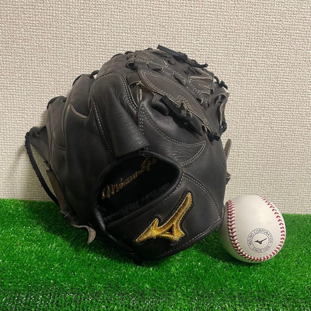 ミズノプロ　硬式　高校野球対応カラー　HAGA JAPAN 耕作印