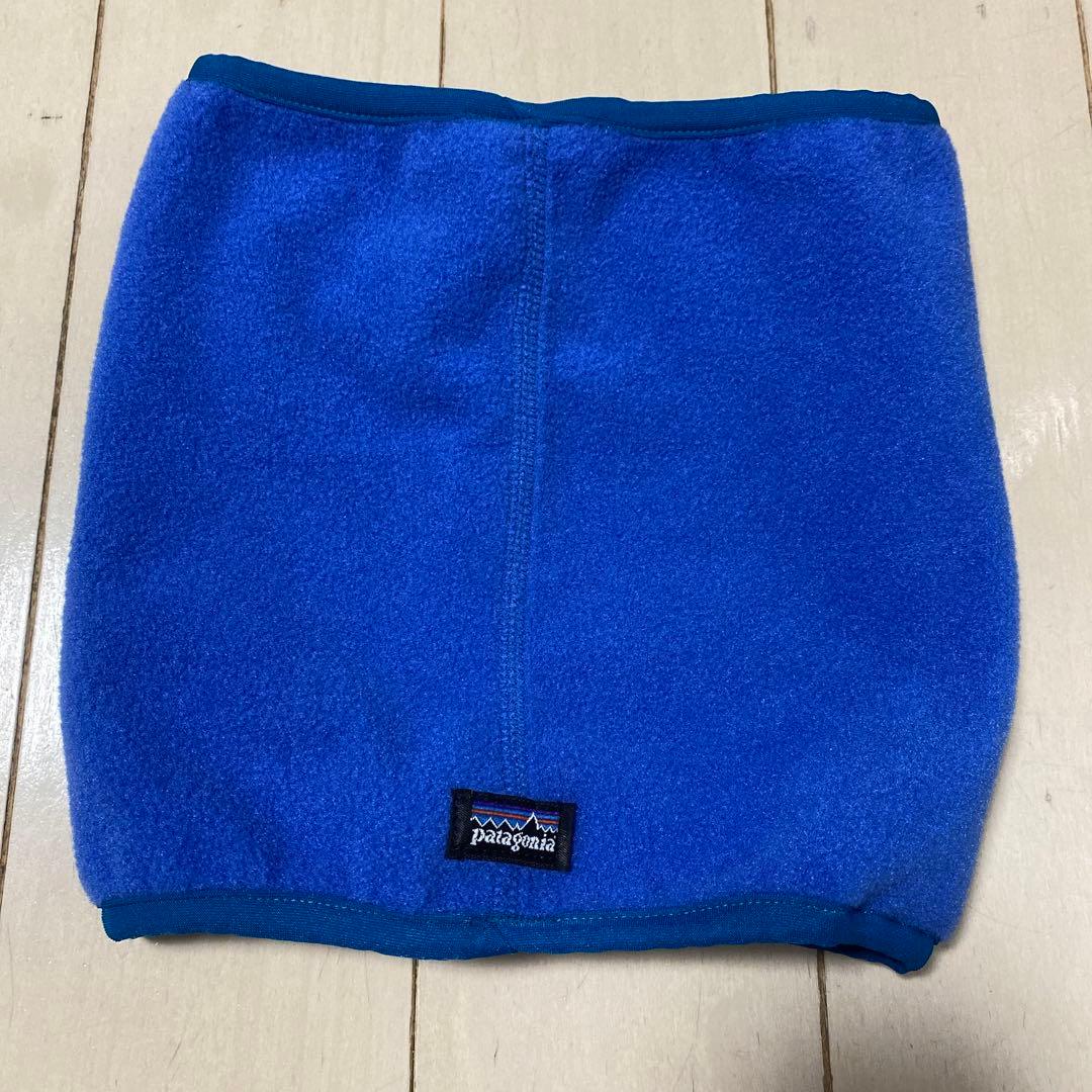 Patagonia ほぼ未使用品　フリース ネックウォーマー 青　90s ブルー