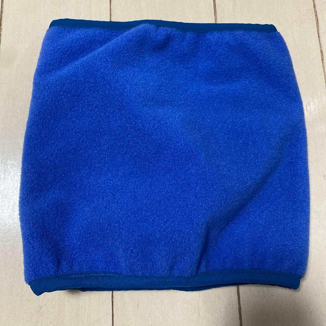 Patagonia ほぼ未使用品　フリース ネックウォーマー 青　90s ブルー