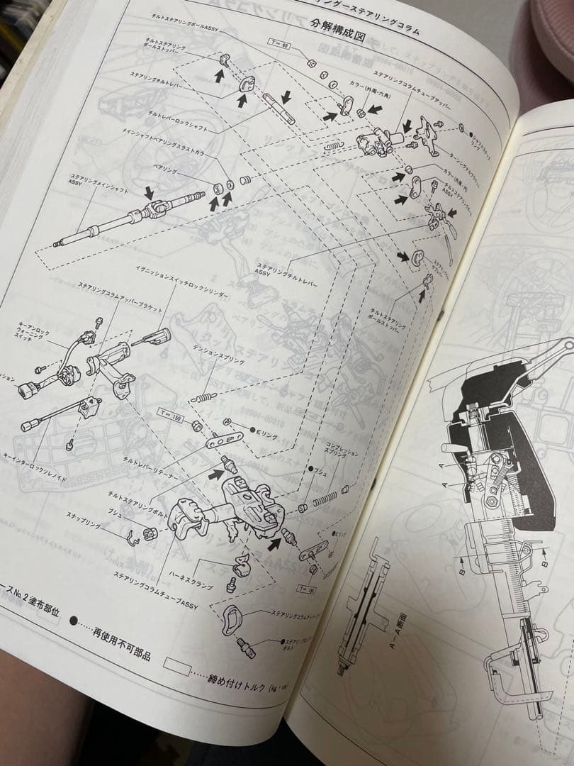 トヨタ ランクル80　修理書