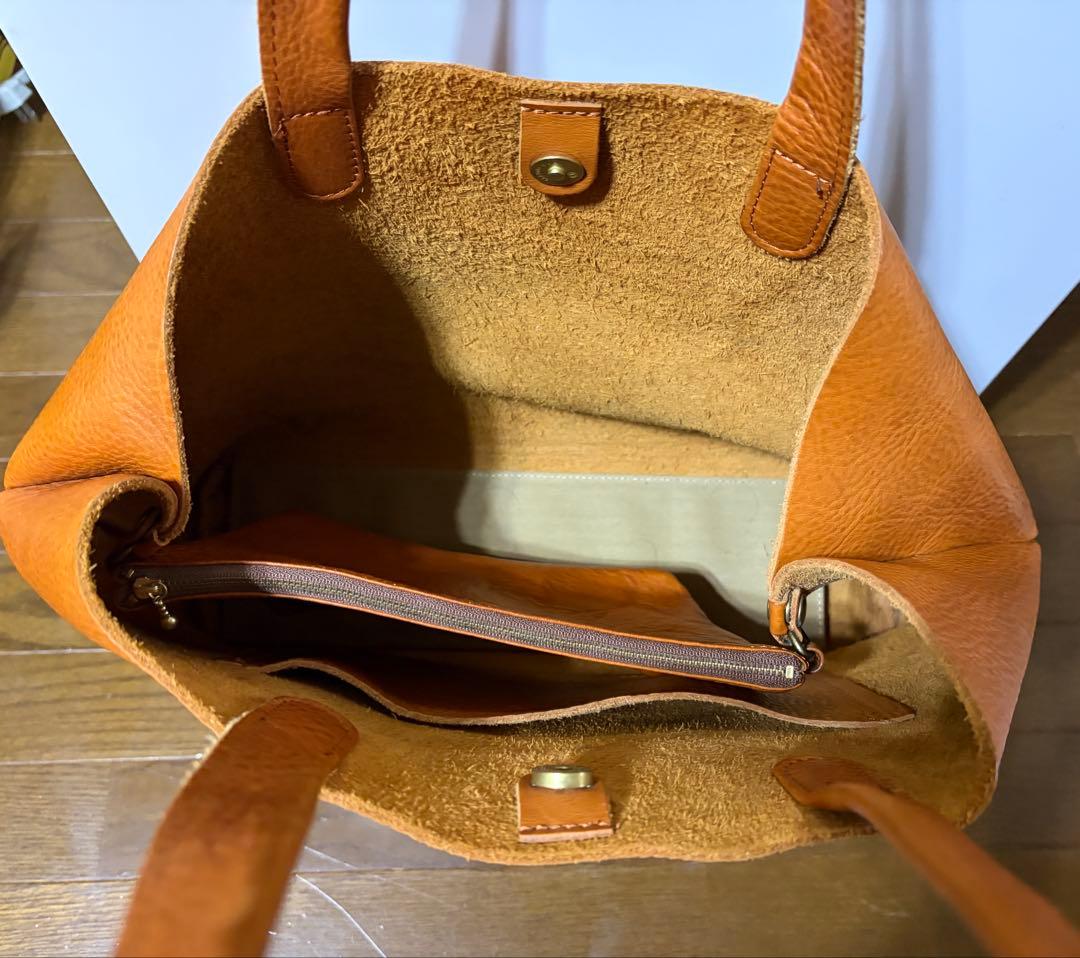 【美品】SLOWレザートートバッグ