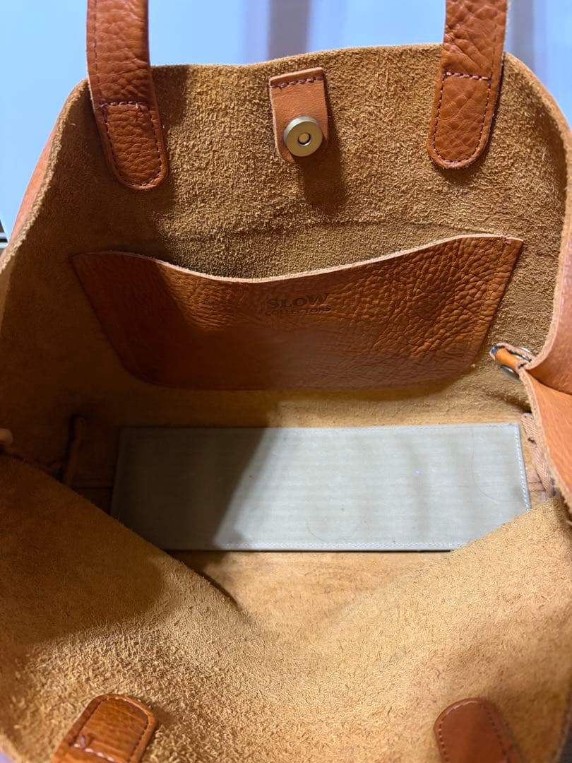 【美品】SLOWレザートートバッグ