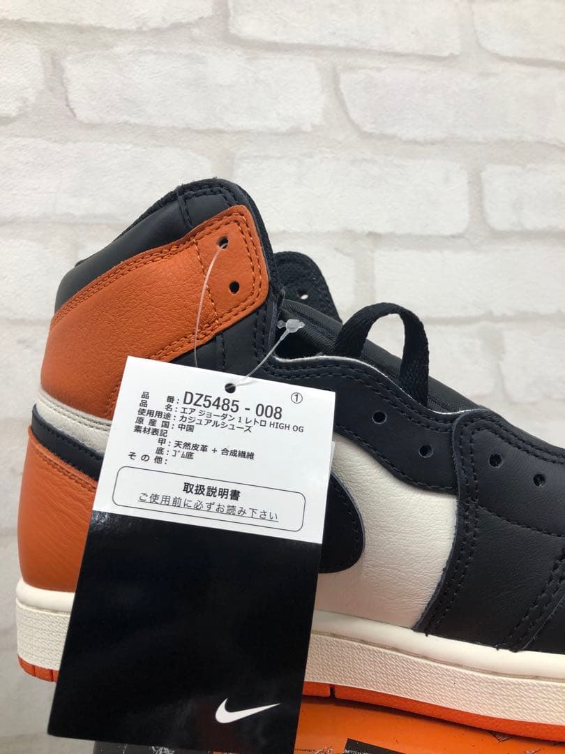 ぶろり JORDAN 1 RETRO HIGH OG DZ5485-008