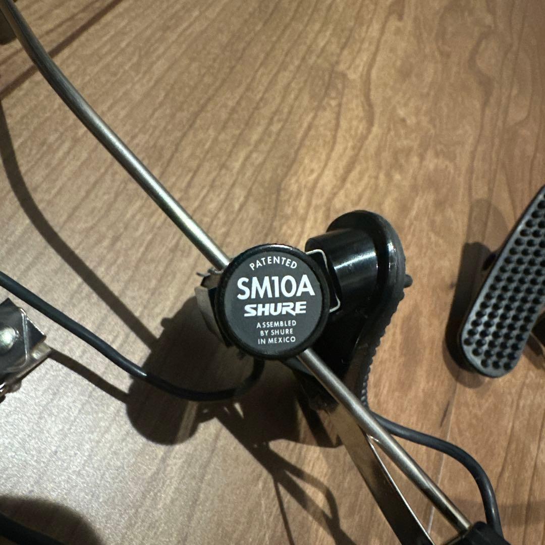 【値下げ】SHURE SM10A ワイヤレスヘッドセット