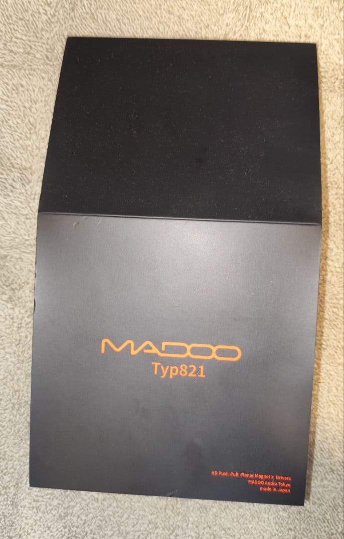 [即購入OK]完品　MADOO Typ821＋MDX30楕円イヤーピース