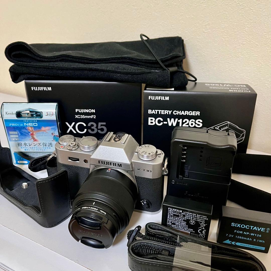 最終値下げ FUJIFILM X-T10 XC35mmF2 レンズ おまけ多数