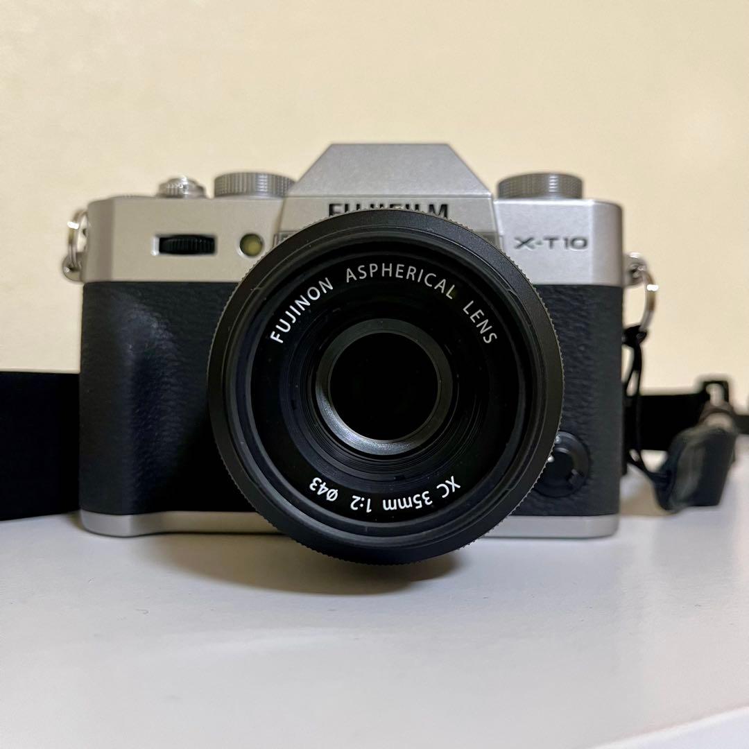 最終値下げ FUJIFILM X-T10 XC35mmF2 レンズ おまけ多数