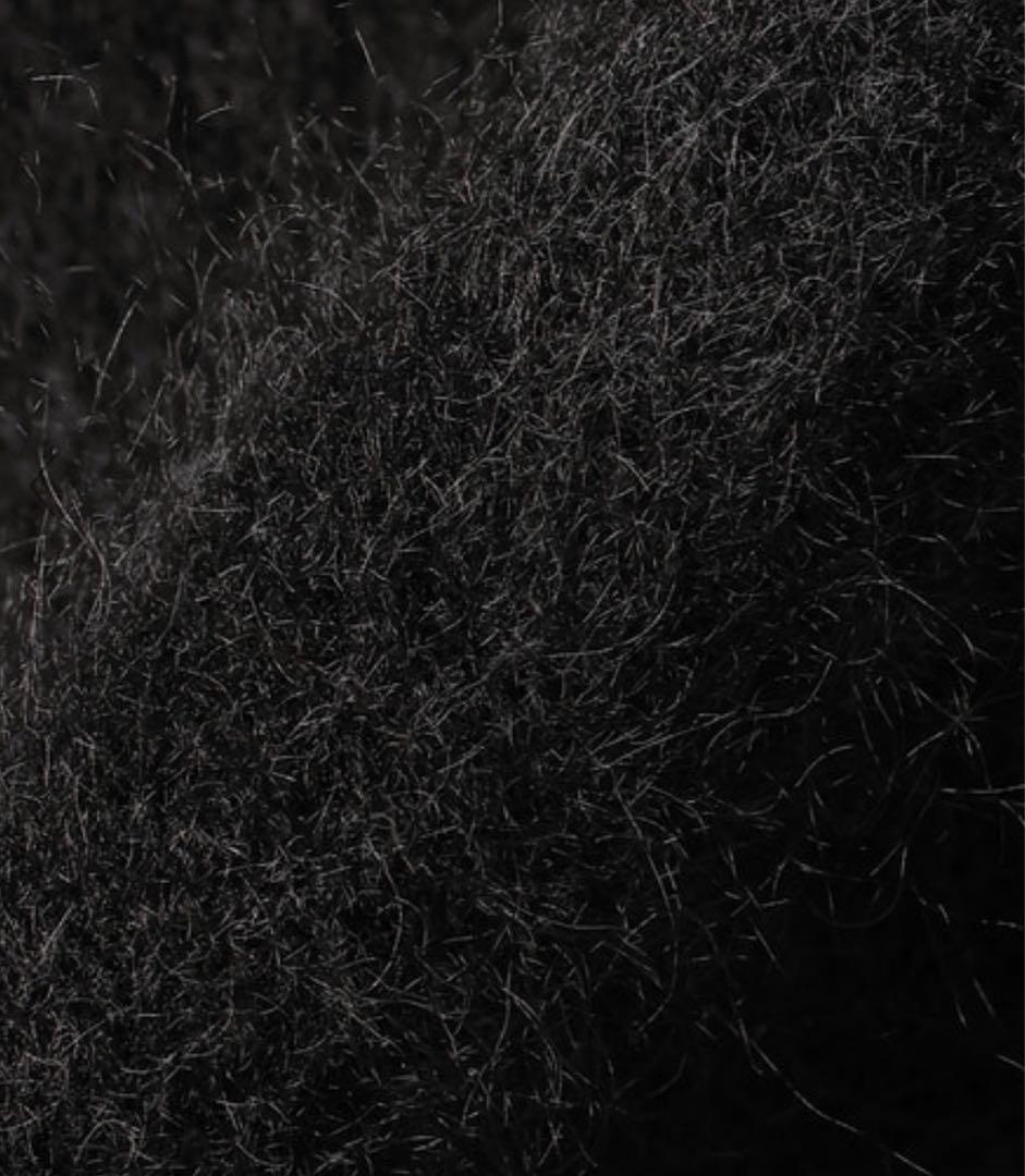 25FW 完売 カシミヤニット ブラック　Sサイズ