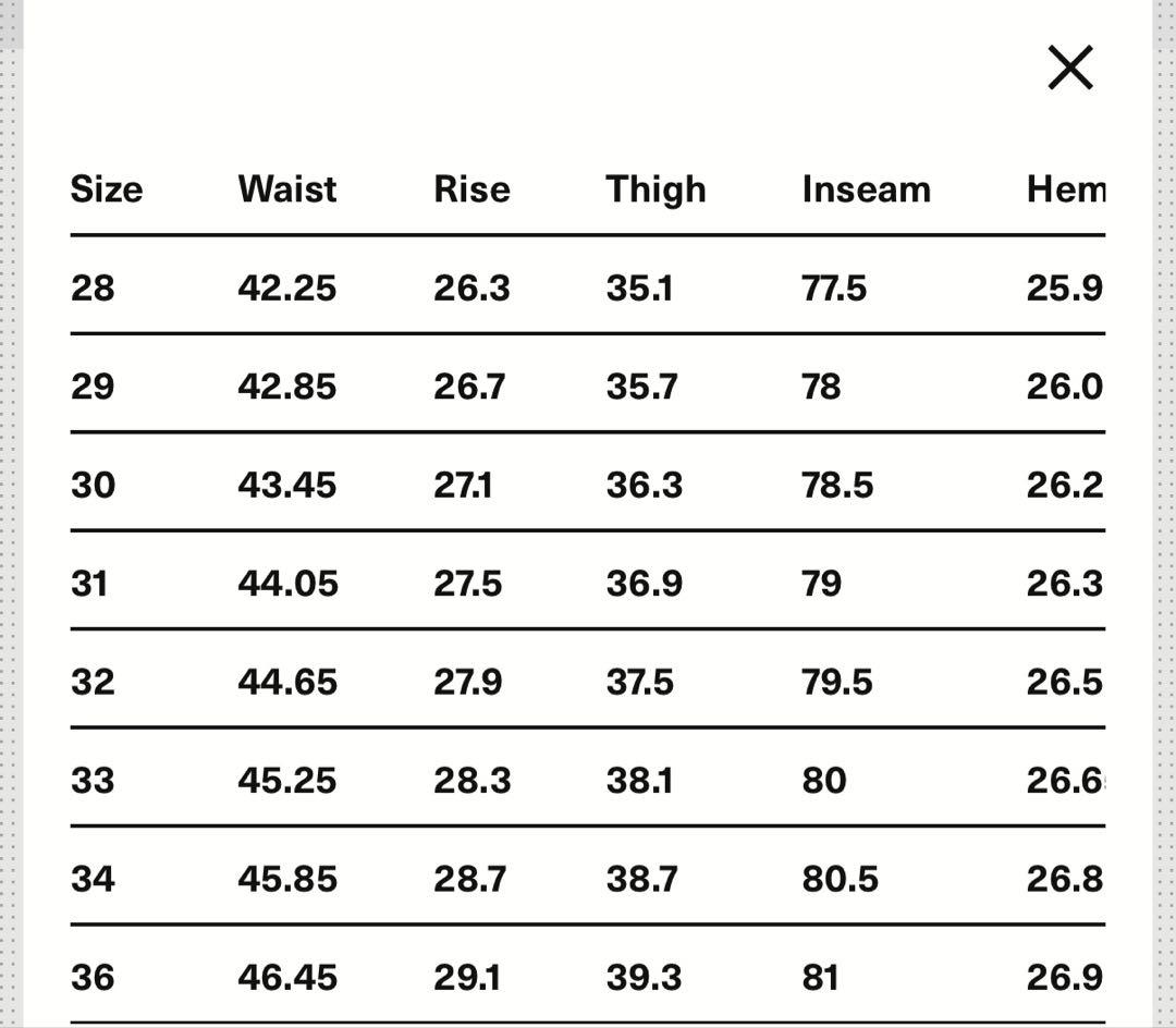 【最終値下げ】OUR LEGACY VAST CUT デニム 28