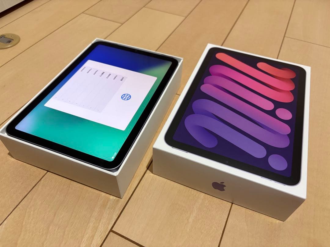 Apple iPad mini (第6世代) パープル 本体