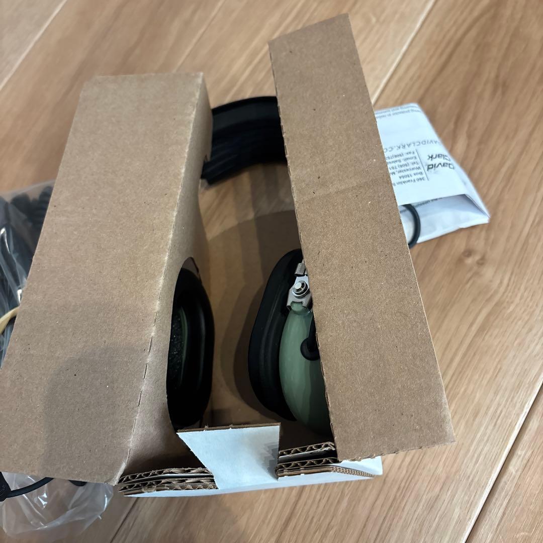 David Clark H3335 有線ヘッドセット