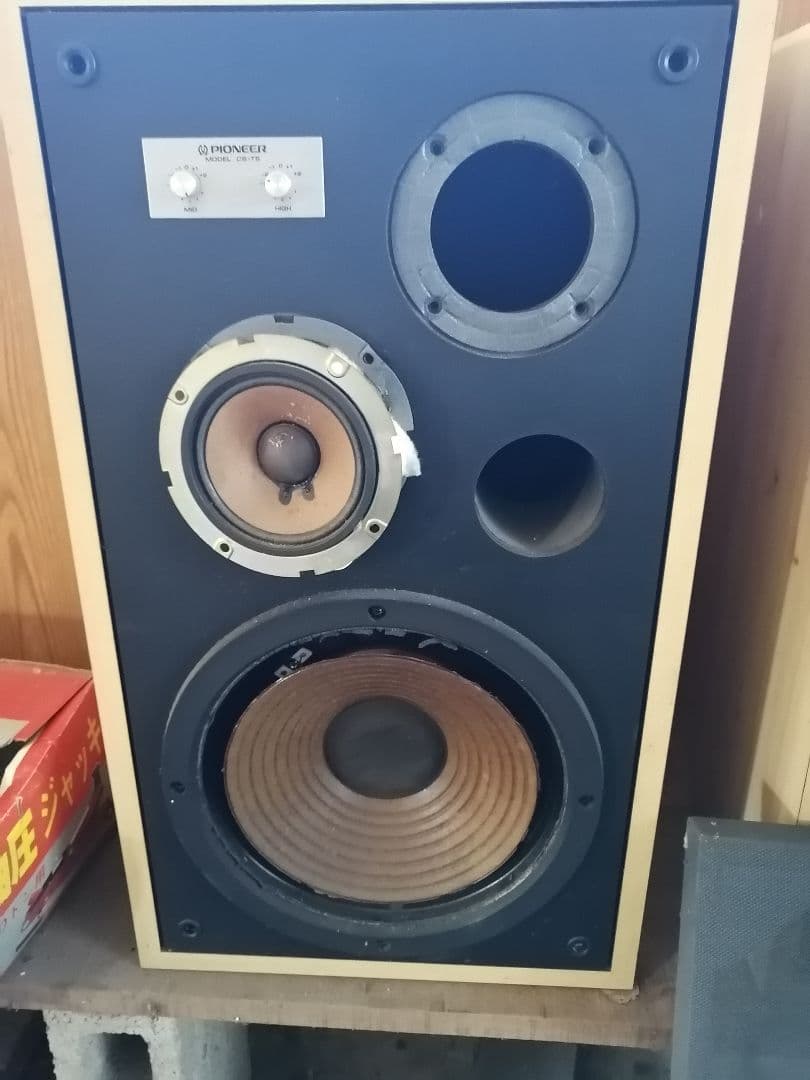 Pioneer スピーカー　2 　CS−T5 ジャンク